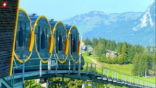 Switzerland🇨🇭“Ultimate Adventure in Stoos Funicular  Cable Car Thrills  TopoftheWorld Views [upl. by Senhauser602]