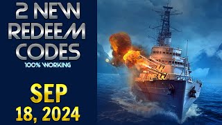 🔥 WoW Legends Codes 2024  World of Warships Legends Gift Codes  World of Warships Redeem Codes [upl. by Derdle]