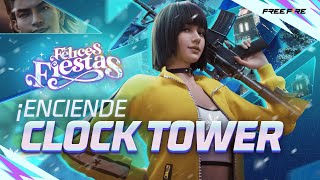 ❄️ ¡Las Felices Fiestas han invadido Clock Tower  Garena Free Fire [upl. by Novelc]