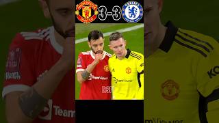 Manchester United vs Chelsea🔥43footballronaldocr7 shorts youtubepenalty🤯🥵 [upl. by Kato]