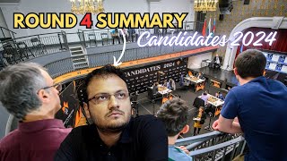 Naka vs Pragg Fabi vs Guki and Nepo vs VD  Sagars Round 4 Recap  FIDE Candidates 2024 [upl. by Aryc]