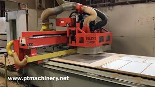 Omnitech Selexx Chief CNC Router with onload offload system [upl. by Aiki]