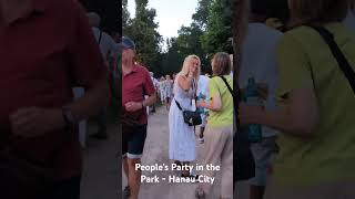 Peoples Party in the Park  Hanau City  Germany [upl. by Aimaj]