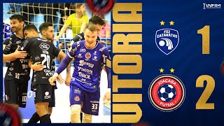 FOZ CATARATAS 1 X 2 JOAÇABA FUTSAL  LNF 24 [upl. by Llerrah]