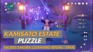 Genshin Impact  Kamisato Estate  Sacred Sakura Cleansing Ritual  Final [upl. by Aciram]