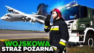 Wojskowa Straż Pożarna  WYBUCH AMUNICJI w SAMOLOCIE😲🔥  GTA V [upl. by Cartie]