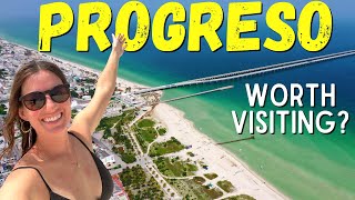 What to DO in PROGRESO Mexico BEST day Trip from MERIDA [upl. by Pages699]