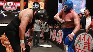 LUCHA COMPLETA Blue Demon Jr vs Rayo de Jalisco Jr  Lucha Libre AAA Worldwide [upl. by Sucam]