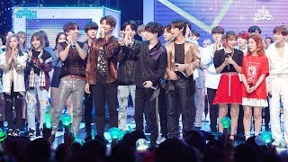 FAN CAM FAKE LOVE BTS in 4Kencore Show Music Core20180609 [upl. by Lawtun440]