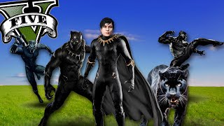 ကျွန်တော် Black Panther ဝတ်စုံတွေကို တီထွင်ခဲ့တယ်  Black Panther Suits in GTA V  SMART On Live [upl. by Airyt]