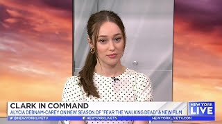 Talking Dead 727 Interview  Making of Ep 314  Alycia DebnamCarey [upl. by Giff]