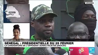 Au Sénégal le dossier de candidature dOusmane Sonko pour la présidentielle de février 2024 rejeté [upl. by Goines]