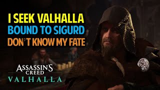 I Seek Valhalla I am bound to Sigurd or I do not know my fate  Birthrights  AC Valhalla [upl. by Salina]