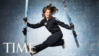 Aerials Skier Ashley Caldwell Opens Up About Her RecordBreaking Career  Meet Team USA  TIME [upl. by Artemus]