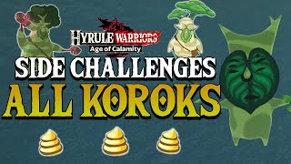 ALL 12 Korok Seeds in Side Challenges  Hyrule Warriors Age of Calamity [upl. by Madison]