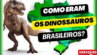 COMO ERAM OS DINOSSAUROS BRASILEIROS dinossauros brasileiro curiosidades como eram brasil [upl. by Yrehcaz]