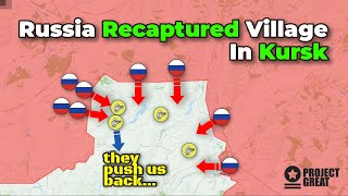 Ukraine Pushed Back Russia Recaptures Village In Kursk Front Update [upl. by Ilana553]