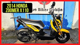 Rev Up Your Ride 2014 Honda Zoomer X110 Review and Features [upl. by Eerahs]