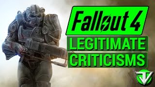 FALLOUT 4 Legitimate CRITICISMS of Fallout 4 Lifeless Settlements Factions and Wastelands [upl. by Anaejer]