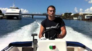 NAUTISPORT Essai Bateau 18 Maoti CC Powered By EVINRUDE ETEC [upl. by Annauqahs]