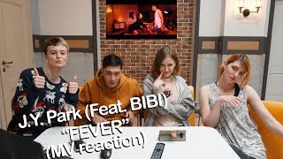 Coffee dance JY Park feat 수퍼비 BIBI Fever MV reaction и впечатления о Hanadae [upl. by Ailbert]