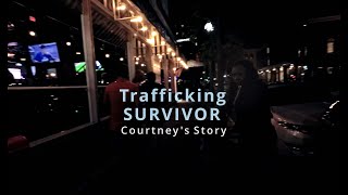 Trafficking Survivor Courtneys Story  Trailer [upl. by Aihsema]