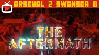 Arsenal  The Aftermath  Arsenal 2 v Swansea 0  ArsenalFanTVcom [upl. by Ahsyat119]