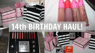 14th BIRTHDAY HAUL 2017 [upl. by Annahaj]