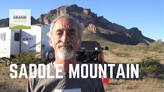 Ep 147 Saddle Mountain  Tonopah Arizona RV travel camping boondocking [upl. by Ydnab816]