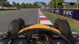 Autodromo Hermanos Rodriguez Mexico Time Trial 114864 Xbox One Controller f124 codemasters [upl. by Bitthia]