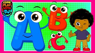 Let’s learn the Alphabet with DJ  Learn ABCs for Toddlers comeplaywithdj abcd kidslearning [upl. by Gerc]