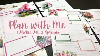 Plan with Me  Mini Dashboard amp Horizontal Happy Planner  July 29th  August 4th [upl. by Lambert928]