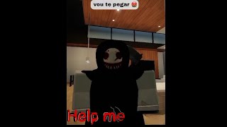 Não veja sozinho esse vídeo 😱roblox broockhaven [upl. by Hsekar]