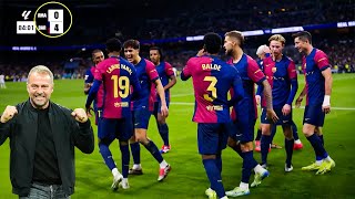 FC Barcelona Biggest Wins Under Hansi Flick [upl. by Kurr]