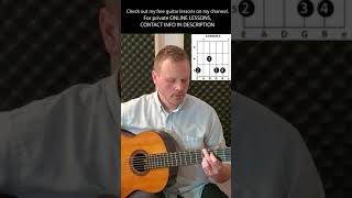 Corcovado Guitar Lesson  Michael McClintock  Shorts [upl. by Senalda981]