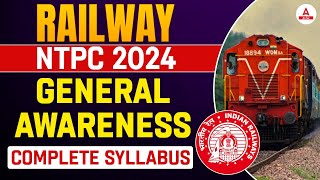 RRB NTPC Syllabus 2024 in Tamil  RRB NTPC General Awareness Syllabus 2024  Adda247 Tamil [upl. by Hanzelin]