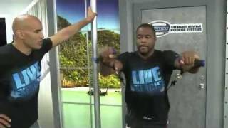 MMA TRAINING WORKOUT  Rashad Evans and Coach Mike Van Arsdale  RESISTANCE BAND EXERCISES FOR MMA [upl. by Egroej]