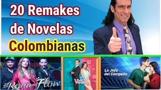 20 remakes mexicanos de Novelas Colombianas [upl. by Ramsey]