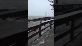 Marsh Walk  Hurricane Matthew  Murrells Inlet SC [upl. by Ardnasella52]