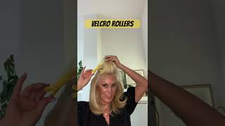 Velcro Rollers for BIG BLOWOUT HAIR hair beauty [upl. by Couhp]