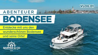 Urlaub mit dem Charterboot Wunderschöner Bodensee  VLOG 1 [upl. by Seema]