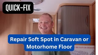 Cheap Motorhome or Caravan Floor Repair [upl. by Nisay]