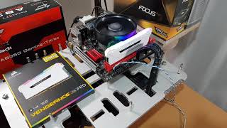 Overclockeando Memorias CORSAIR VENGEANCE RGB PRO DDR43000C15 hasta DDR43600C15 en Ryzen 2000 [upl. by Sola]