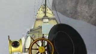 Titanic in Heavy Fog Ship Simulator 2006 [upl. by Airoled]