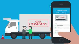 Fleet Inspections Using the Best PreTrip Vehicle Inspection App  Fleetio [upl. by Neirad]