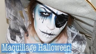 Maquillage Halloween  Halloween Makeup  Fantome [upl. by Lorrayne]