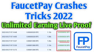 Faucetpay Crashes Tricks 2022  Free Faucetpay Crashes Claim every minute [upl. by Aniara]