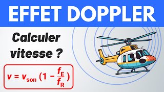 EFFET DOPPLER ✅ Exercice corrigé  Terminale spécialité [upl. by Auqenehs190]