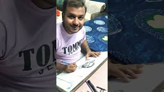 Pencil SHADING Portrait Drawing art drawings howtodraw youtubeshorts viral trendingshorts [upl. by Dnob]