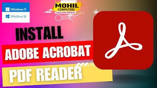 How to download and install Adobe Acrobat Reader [upl. by Taber]